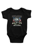 Dying Fetus Baskılı Unisex Siyah Bebek Body - Zıbın
