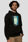 E.T. Siyah Unisex Hoodie