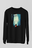 E.T. Siyah Unisex  Sweatshirt