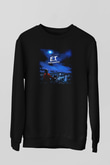 E.T. Siyah Unisex Sweatshirt