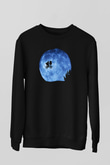 E.T. Siyah Unisex Sweatshirt