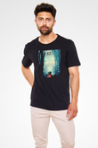 E.T. Siyah Unisex Tişört