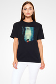 E.T. Siyah Unisex Tişört