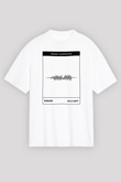 Eagles Baskılı Beyaz Unisex Oversize Tişört - Tshirt