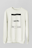 Eagles Baskılı Beyaz Unisex Sweatshirt