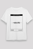 Eagles Baskılı Unisex Beyaz Tişört - Tshirt