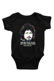 Eagles Baskılı Unisex Siyah Bebek Body - Zıbın