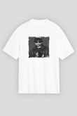 Eazy-E Baskılı Unisex Beyaz Tişört