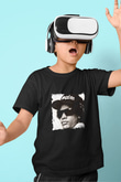 Eazy-E Baskılı Unisex Siyah Çocuk Tişört