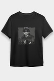 Eazy-E Baskılı Unisex Siyah Tişört