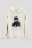 Eazy-E Beyaz Unisex Kapüşonlu Sweatshirt