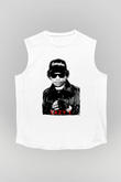 Eazy-E Beyaz Unisex Kolsuz Tişört