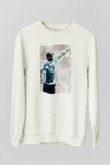 Eazy-E Beyaz Unisex Sweatshirt