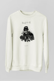 Eazy-E Beyaz Unisex Sweatshirt