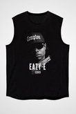 Eazy-E Siyah Unisex Kolsuz Tişört
