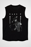 Eazy-E Siyah Unisex Kolsuz Tişört