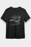 Echo and The Bunnymen Baskılı Unisex Siyah Tişört