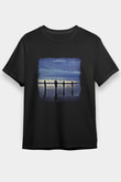 Echo and The Bunnymen Baskılı Unisex Siyah Tişört