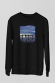 Echo and The Bunnymen Baskılı Unisex Siyah Sweatshirt