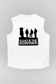 Echo and the Bunnymen Beyaz Unisex Kolsuz Tişört