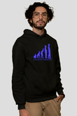 Echo and the Bunnymen Siyah Unisex Hoodie