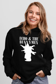 Echo and the Bunnymen Siyah Unisex Hoodie