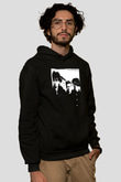 Echo and the Bunnymen Siyah Unisex Hoodie
