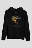 Echo and the Bunnymen Siyah Unisex Hoodie