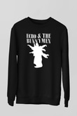Echo and the Bunnymen Siyah Unisex Sweatshirt