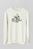 Eczacı Beyaz Unisex Sweatshirt