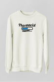 Eczacı Beyaz Unisex Sweatshirt