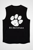 Ed Sheeran Siyah Unisex Kolsuz Tişört