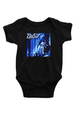 Edguy Baskılı Siyah Bebek Body - Zıbın