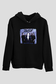 Edguy Baskılı Unisex Siyah Hoodie