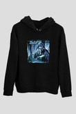 Edguy Baskılı Unisex Siyah Hoodie