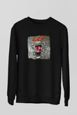 Edguy Baskılı Unisex Siyah Sweatshirt