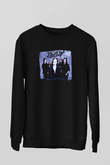 Edguy Baskılı Unisex Siyah Sweatshirt