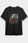 Edguy Baskılı Unisex Siyah Tişört