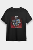 Edguy Baskılı Unisex Siyah Tişört