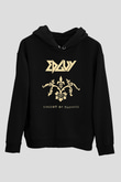 Edguy Siyah Unisex Kapüşonlu Sweatshirt