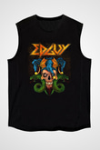 Edguy Siyah Unisex Kolsuz Tişört