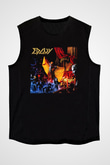 Edguy Siyah Unisex Kolsuz Tişört