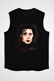 Edward Scissorhands Siyah Unisex Kolsuz Tişört