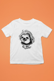 Einstein Baskılı Beyaz Unisex Çocuk Tişört