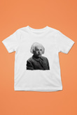Einstein Beyaz Unisex Çocuk Tişört