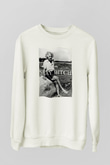 Einstein Beyaz Unisex Sweatshirt