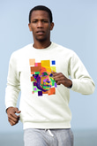 Einstein Beyaz Unisex Sweatshirt