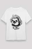 Einstein Beyaz Unisex Tişört T-Shirt - TişörtFabrikası