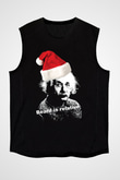Einstein Siyah Unisex Kolsuz Tişört