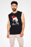 Einstein Siyah Unisex Kolsuz Tişört